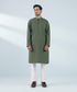 Like Father Like Son Olive Men's Kurta